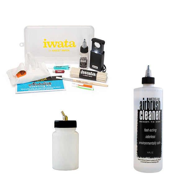 Iwata Medea Professional Maintenance Tools + 3 Piece Airbrush Cleaning Kit
