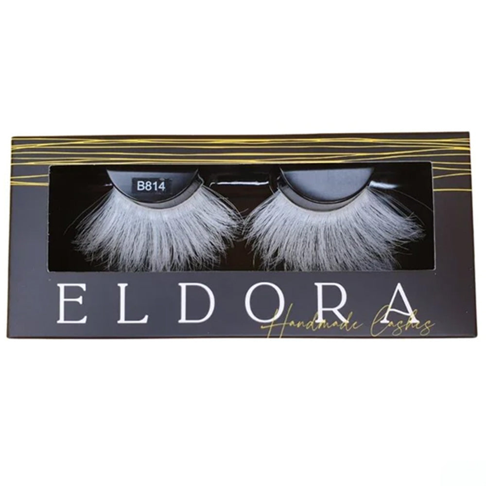 Eldora B814 White Creative False Eyelashes