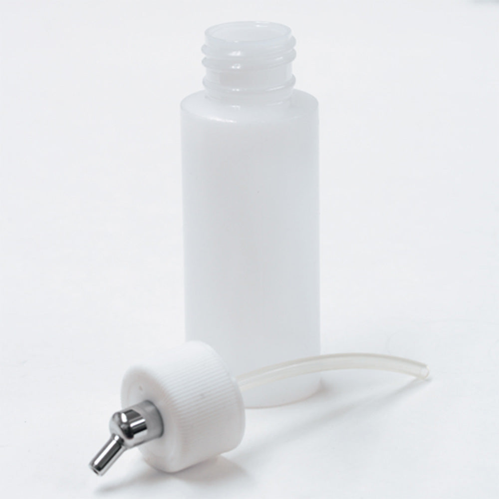 Grex 60ml Plastic Bottle with Siphon for XB, XBI Airbrushes, Part CP60-01 disassembled