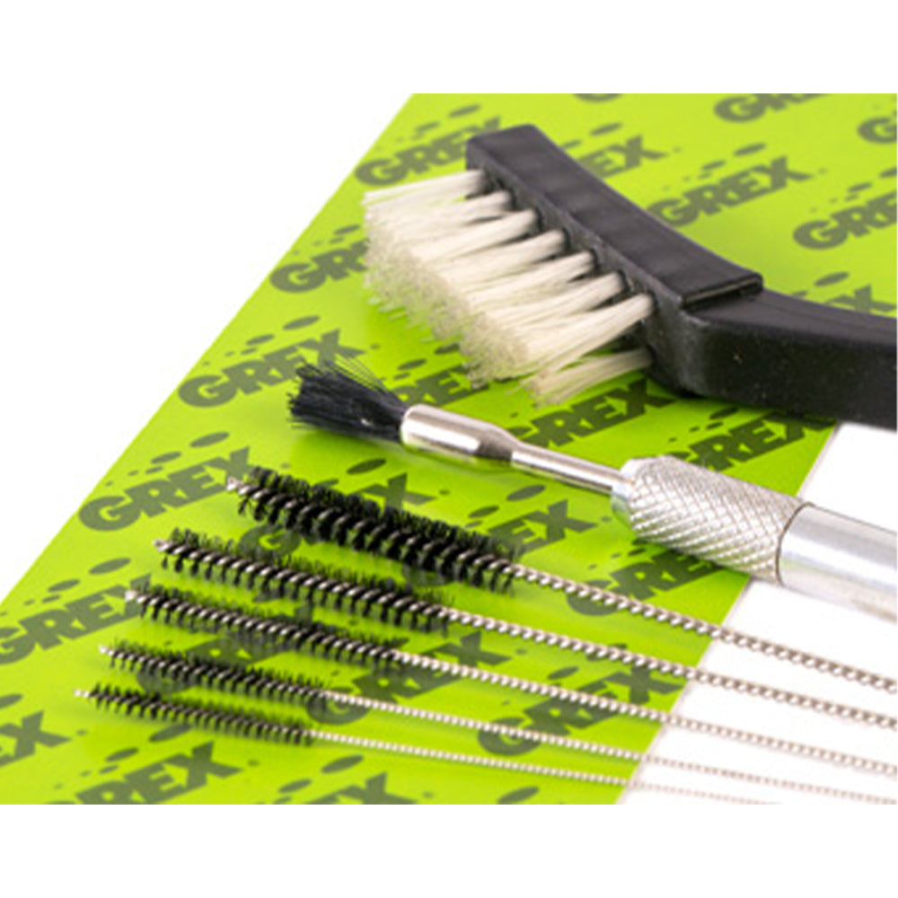 Grex Airbrush Cleaning Brush Set, Part FA02 close up view