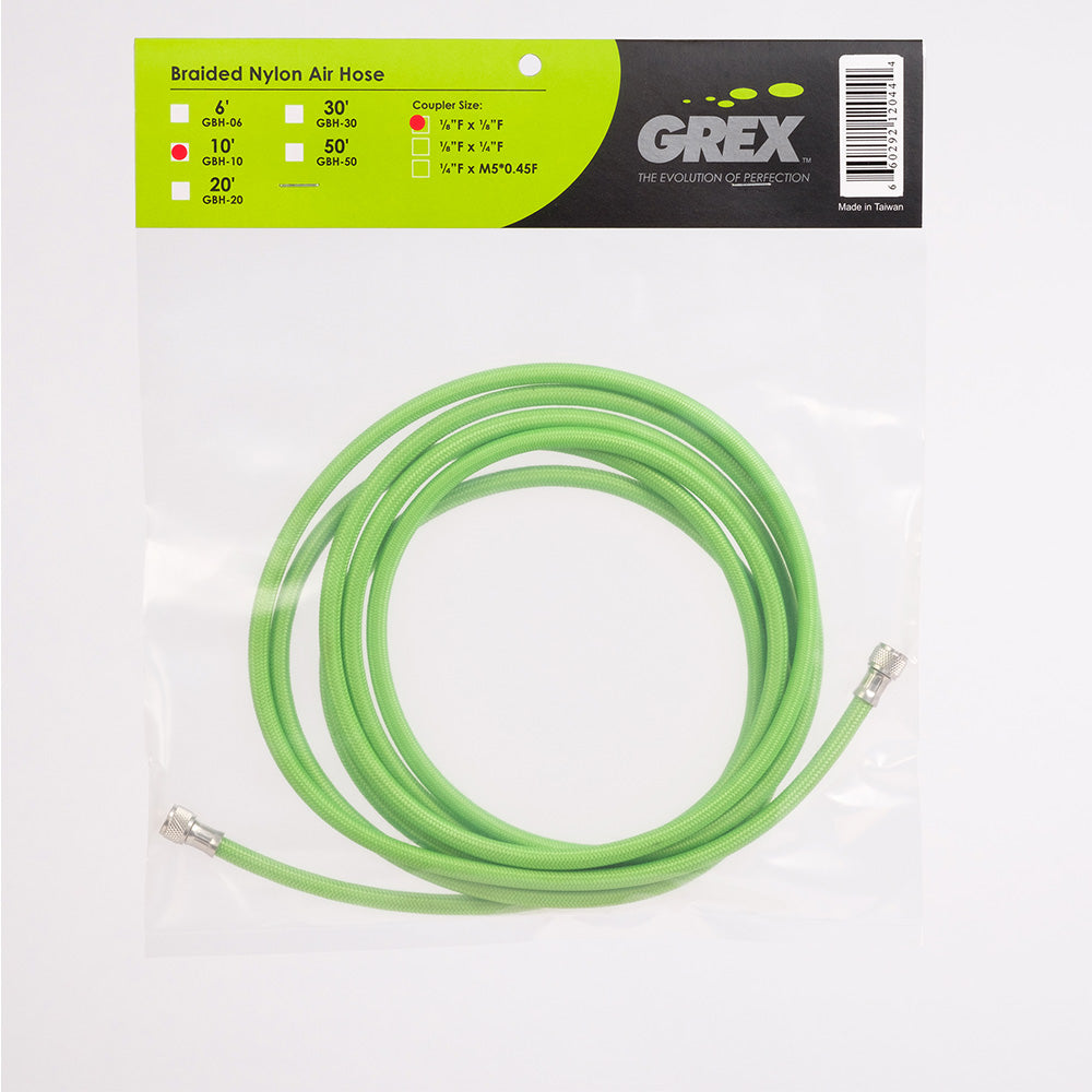 1.8M Nylon Braided Airbrush Hose – 1/8" BSP Female To 1/4" Adapter, Flexible EVA Hose, Quick-Release, For Connecting Airbrush To Compressor