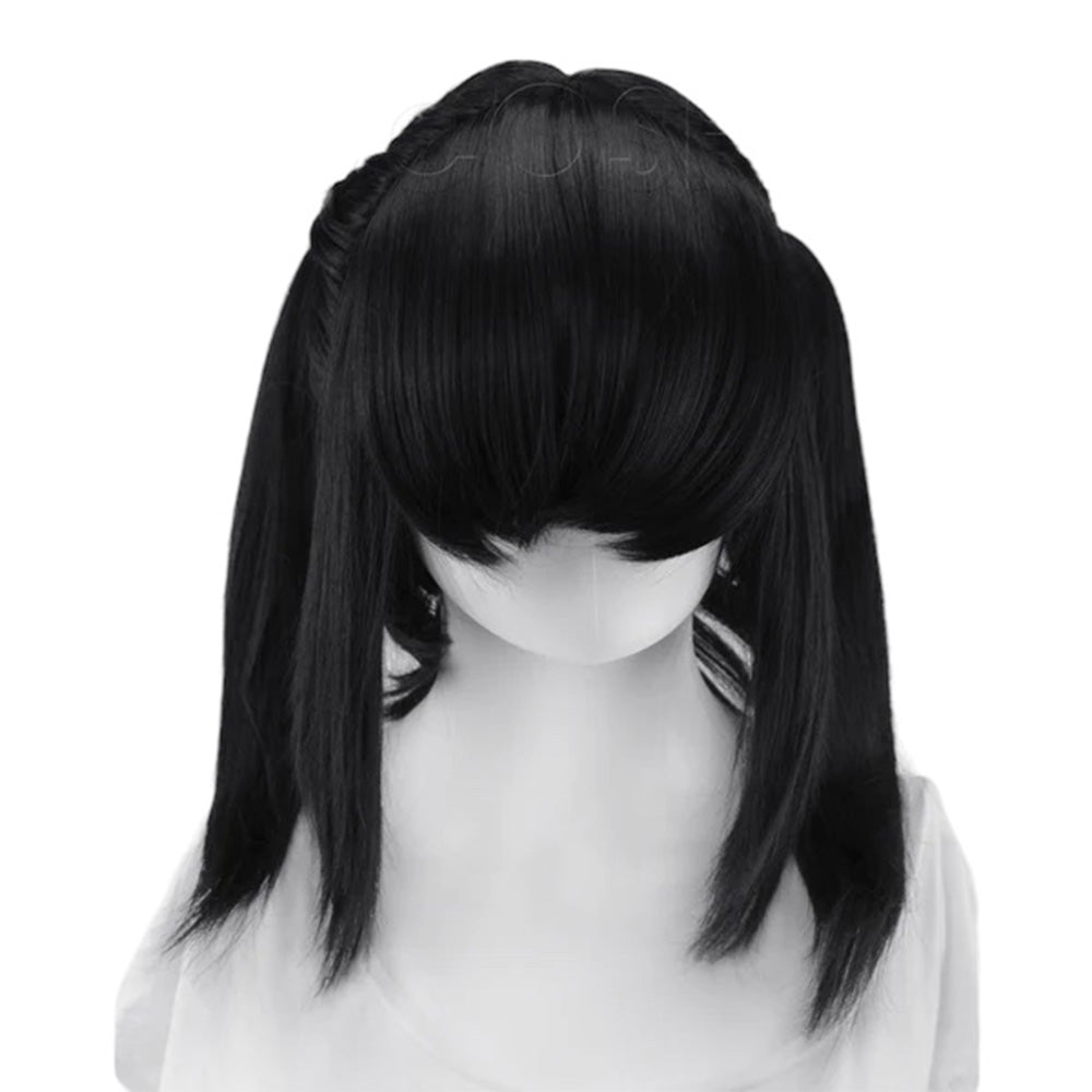 Epic Cosplay Gaia Wig Black Front View