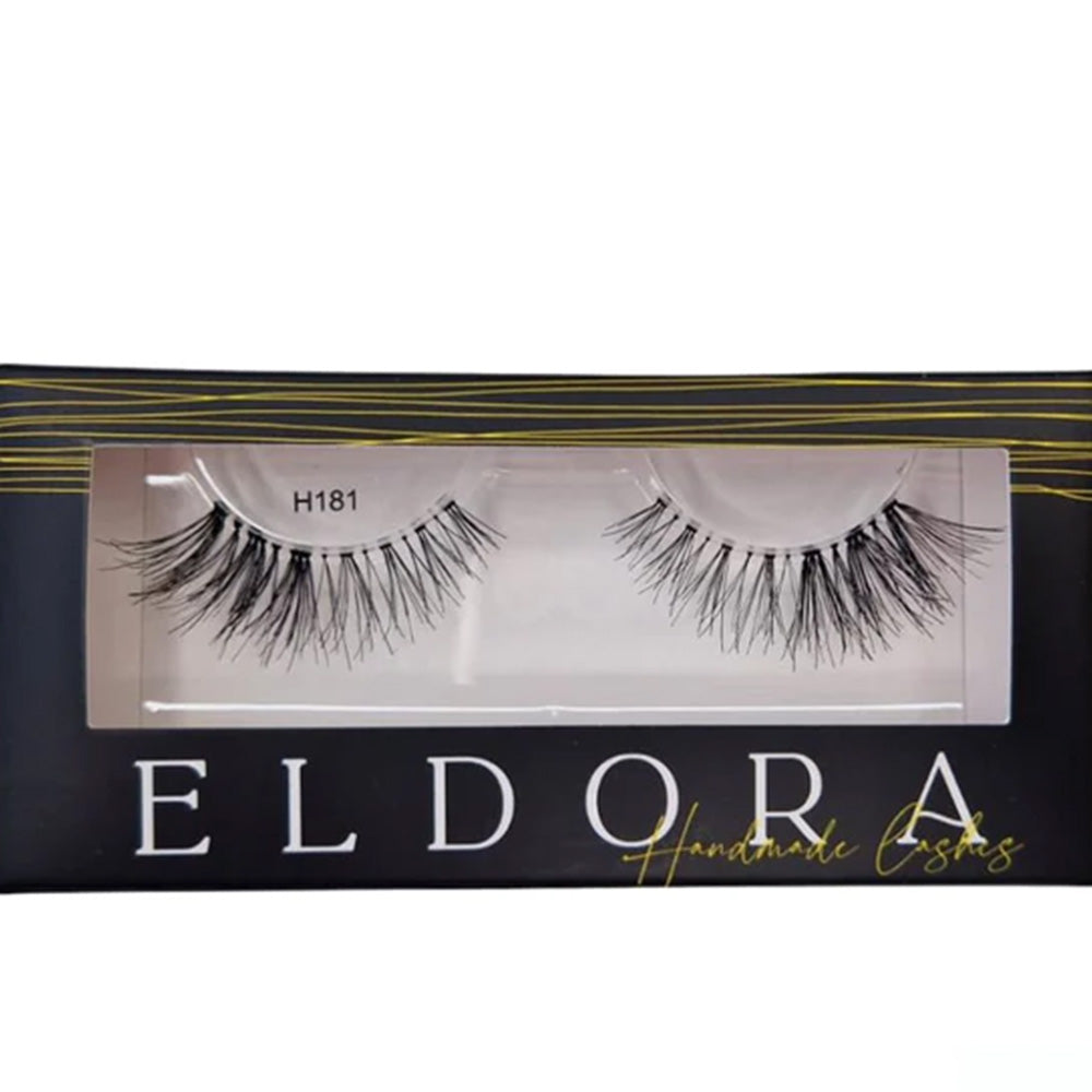 Eldora H181 Human Hair False Eyelashes