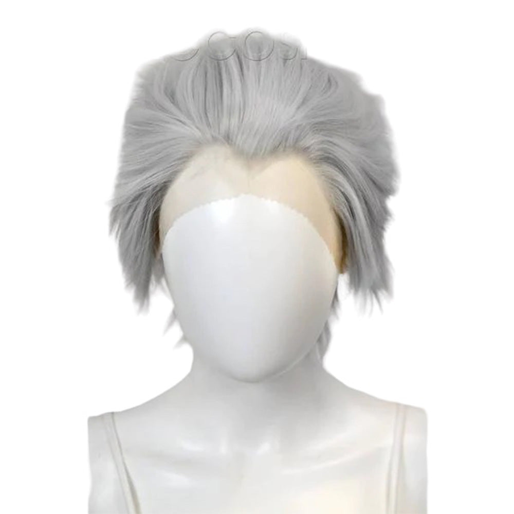 Epic Cosplay Hades Wig Silvery Grey Front View