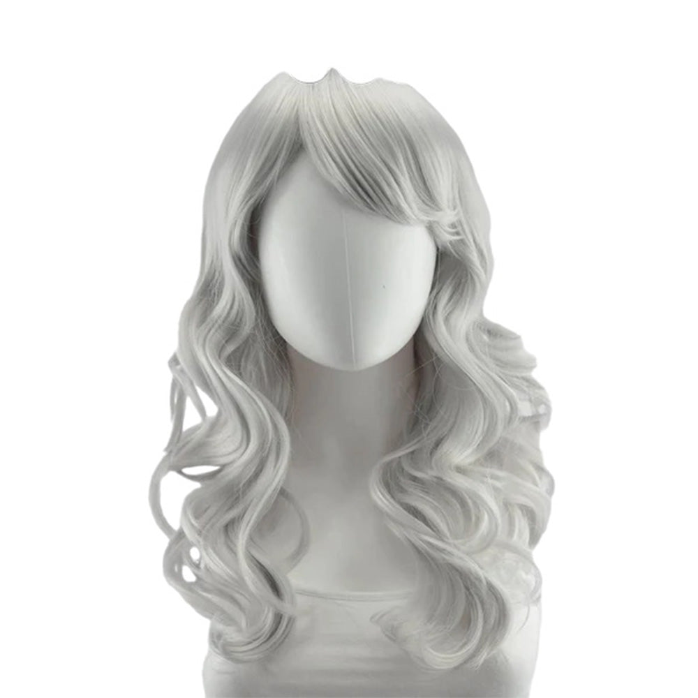 Epic Cosplay Hestia Wig Silvery Grey Front View