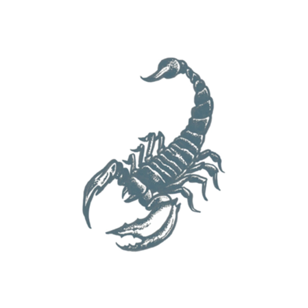 Out Of Kit Scorpion Temporary Tattoo