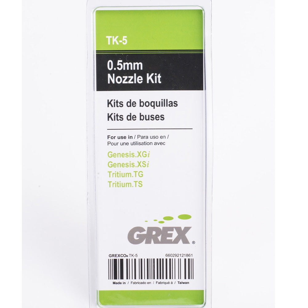 Grex 0.5mm Nozzle Conversion Kit, Part TK-5