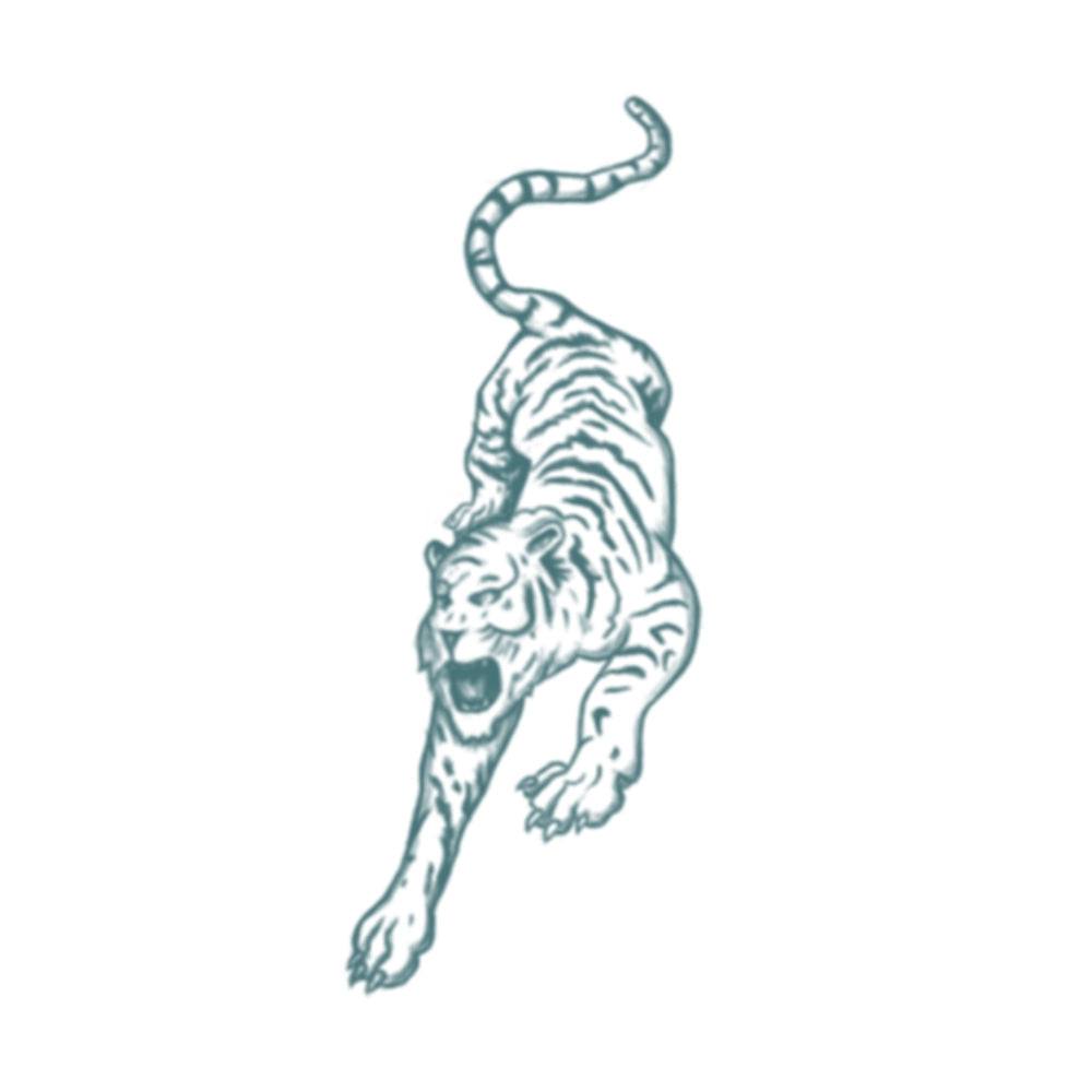 Out Of Kit Tiger 2 Temporary Tattoo