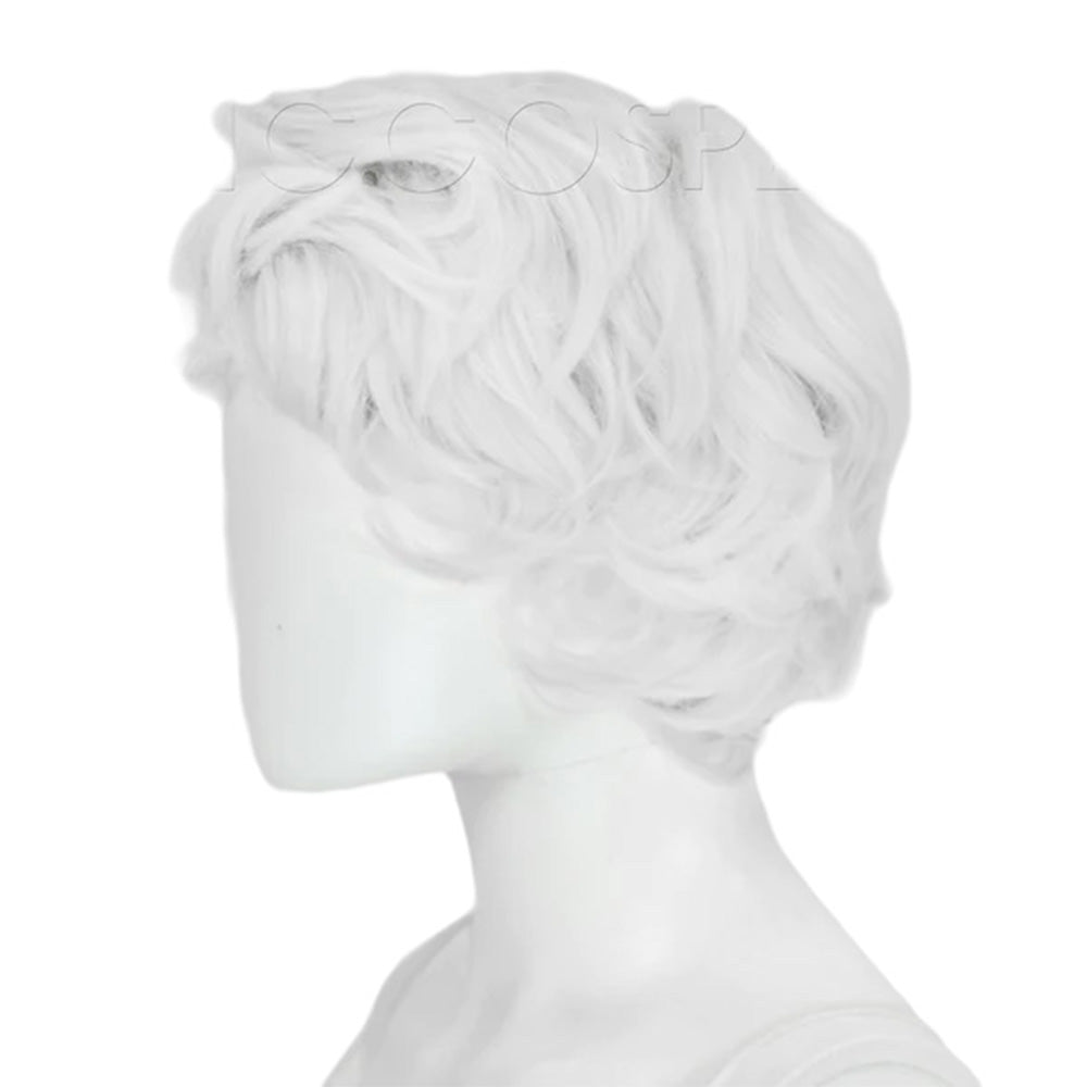 Epic Cosplay Aion Wig White Side View