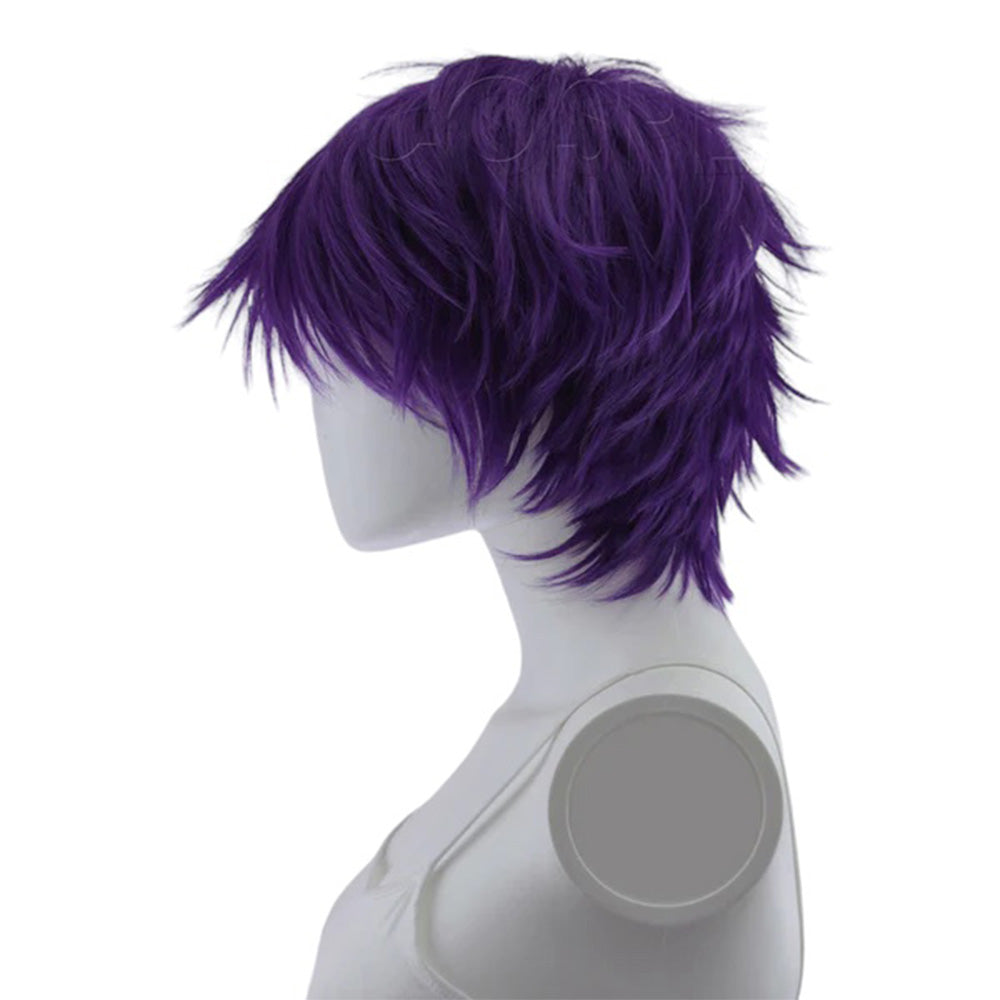 Epic Cosplay Apollo Wig Royal Purple Side View