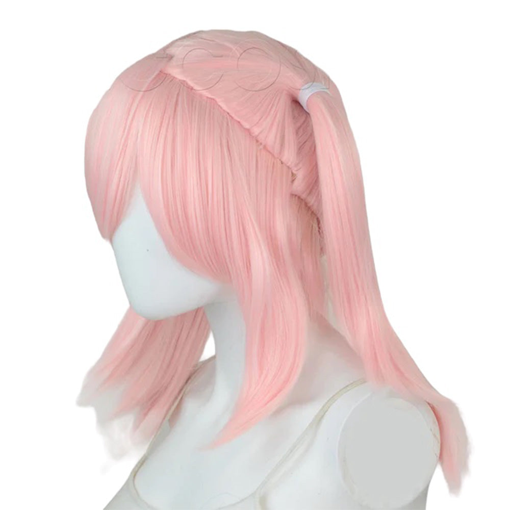 Epic Cosplay Gaia Wig Fusion Vanilla Pink Side View