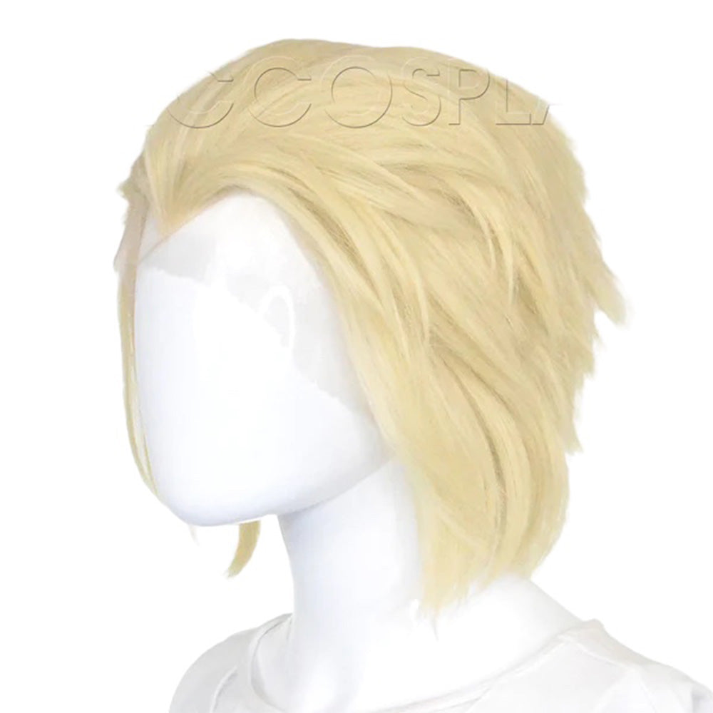 Epic Cosplay Hades Wig Natural Blonde Side View