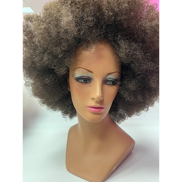 Afro Wig by West Bay color dark brown