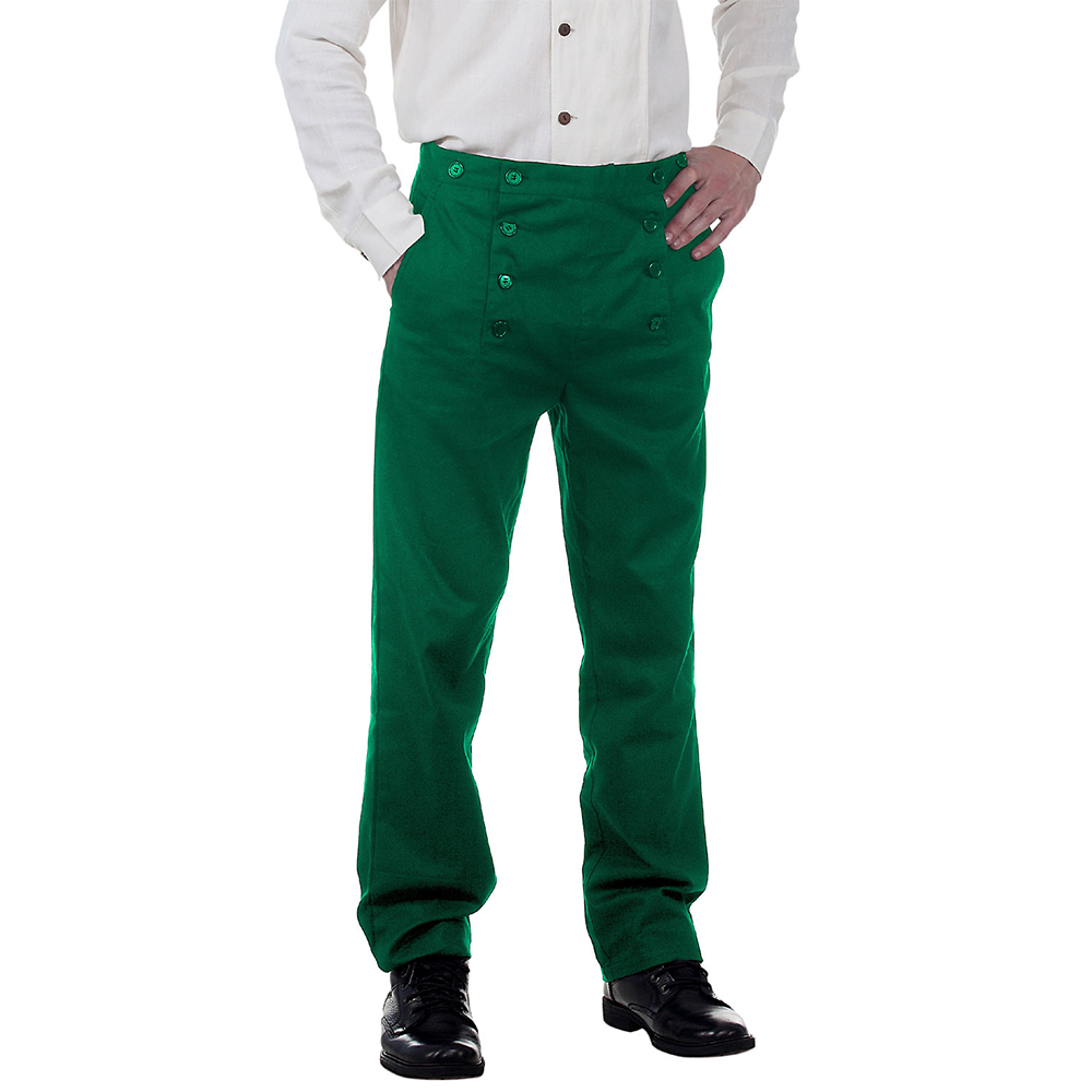 Pirate Dressing Inquisitor Pants color green