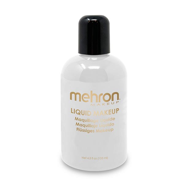 Mehron Liquid Makeup Size 4.5 ounce color white