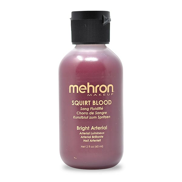 Mehron Squirt Blood Color Bright Arterial Size 2 ounce