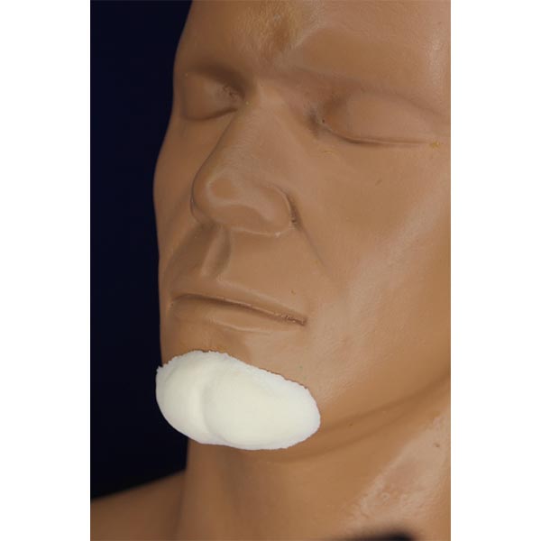 Rubber Wear Cleft Chin Prosthetic Appliance Size: Large