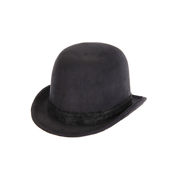 Elope Derby Hat Black Costume Accessory Embellish FX