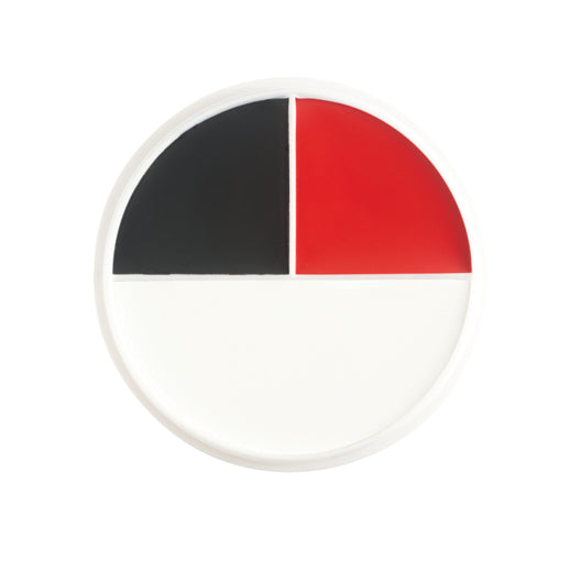 Ben Nye Professional Creme Wheels Color Red White and Black