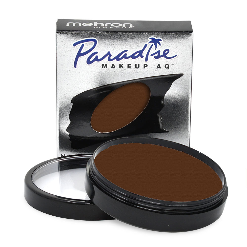 Mehron Paradise AQ Paint Size 1.4 ounce Color Dark Brown