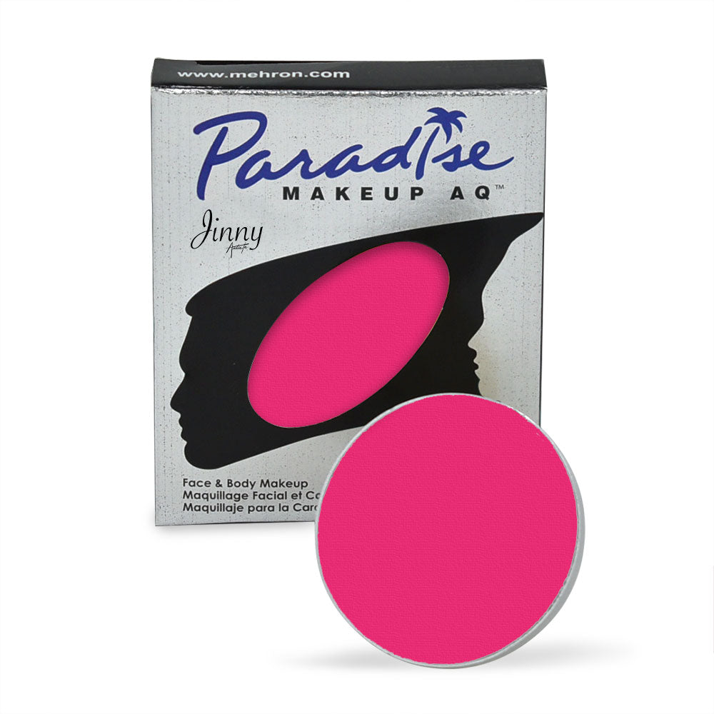 Mehron Paradise AQ Paint Size .25 ounce Refill Color Dark Pink