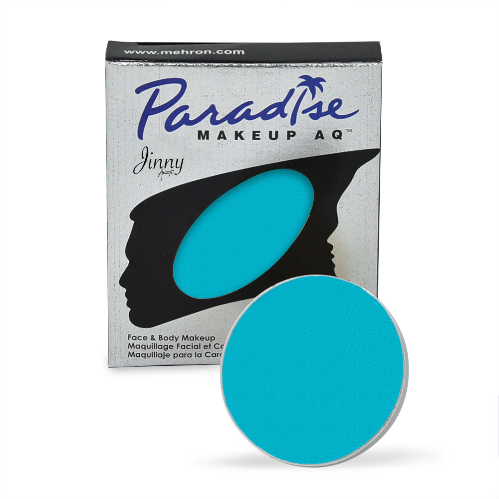 Mehron Paradise AQ Paint Size .25 ounce Refill Color Teal
