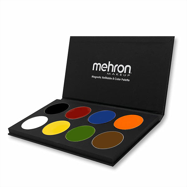 Mehron Paradise Makeup AQ 8 Color Palette Color Basic