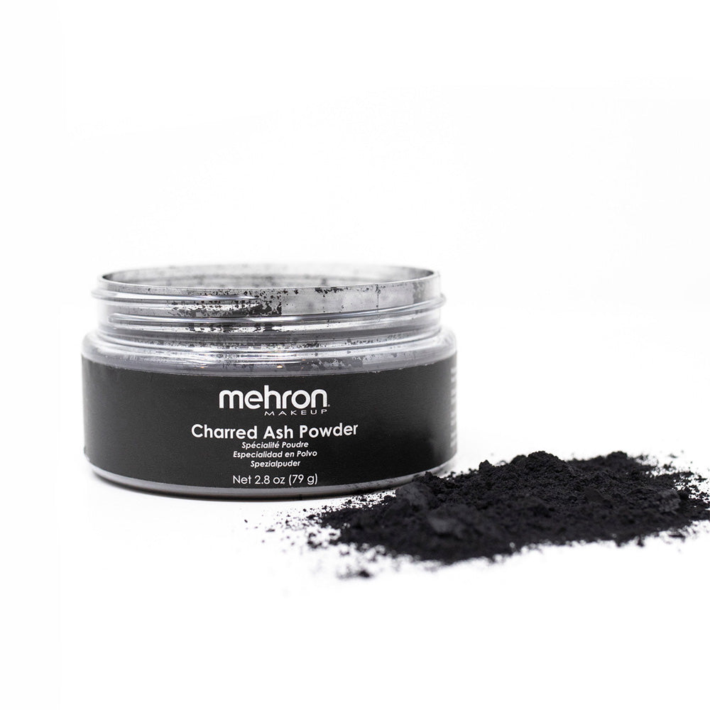 Mehron Specialty Powder for SFX Size 2.3oz color charred ash