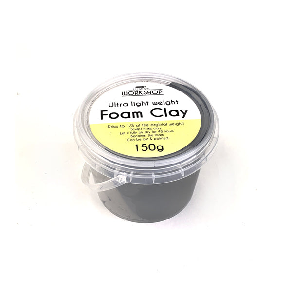 Lumin's Workshop Foam Clay Size 150 Grams Color Grey
