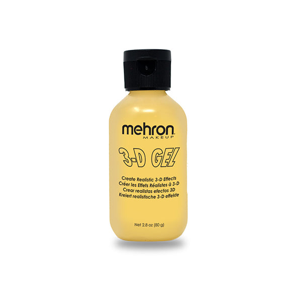 Mehron 3D Gel Size 2 ounce color clear