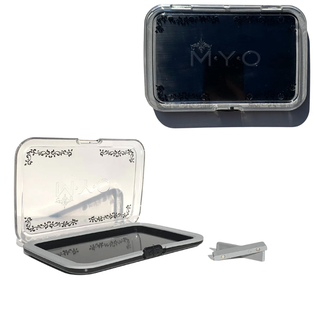 MYO Pro Travel Makeup Case Color Transparent Silver