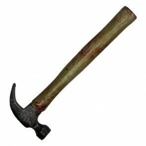 15" Foam Bloodied Claw Hammer
