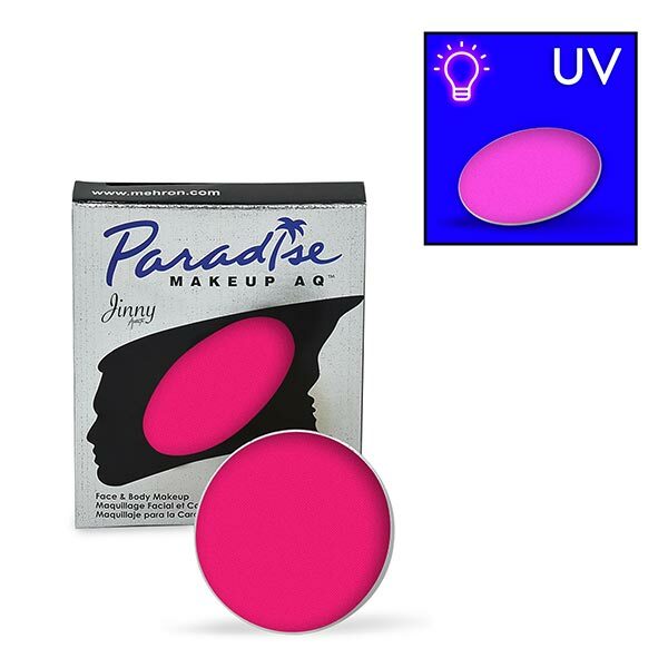 Mehron Paradise Makeup AQ Neon UV Glow Refill Size - Intergalactic