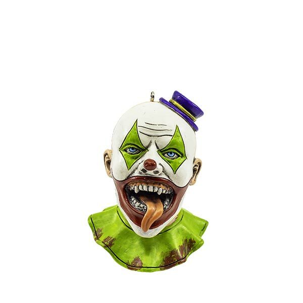Horrornaments Clown Head Series 2 Ornament