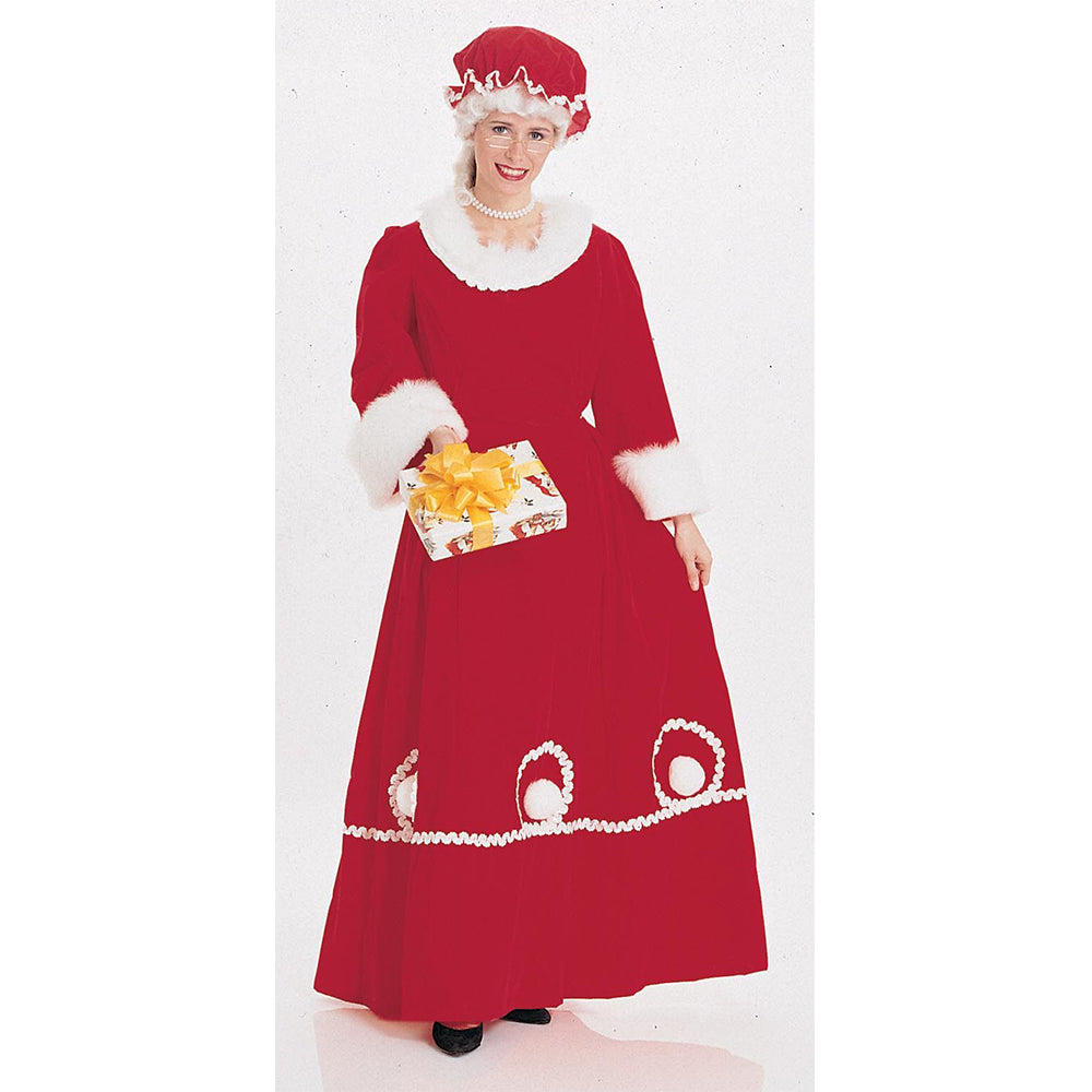 Velvet Mrs Santa Costume