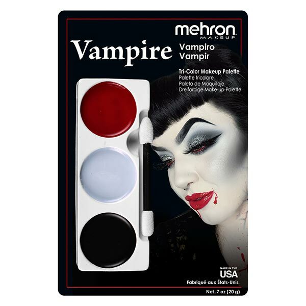 Mehron Tri-Color Character Palettes Vampire