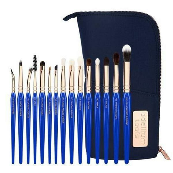 bdellium tools Golden Triangle Eyes Only 15pc Brush Set with Pouch