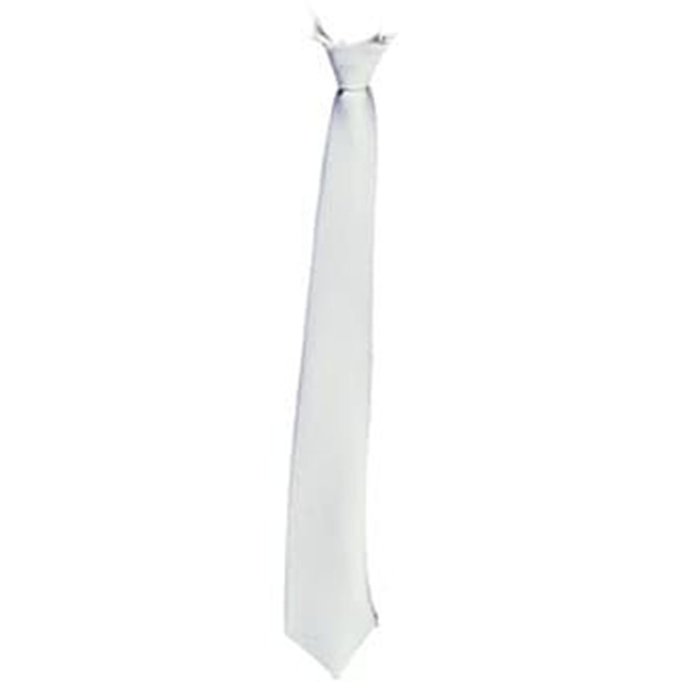 White Gangster Tie