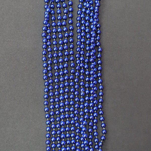 Forum Novelties Metallic Party Beads Color Bright Blue