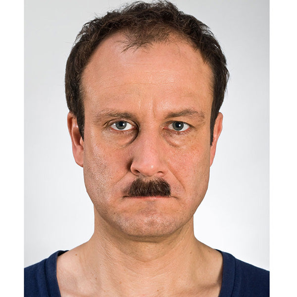 Kryolan Mustache, Brown, Style 09211