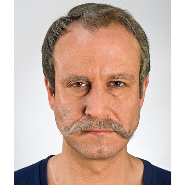 Kryolan Mustache, Grey, Style 09215