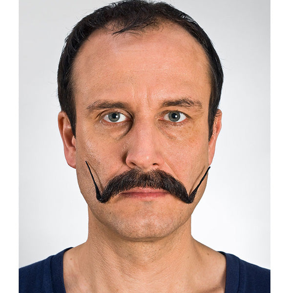 Kryolan Mustache, Black, Style 09216