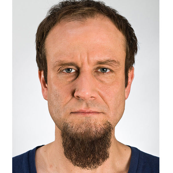 Kryolan Chin Beard, Long, Brown, Style 09233
