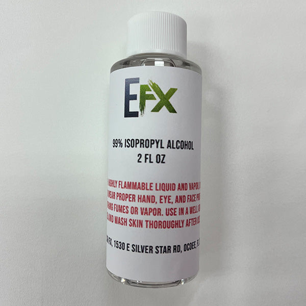 EFX 99% Isopropyl Alcohol 2 ounce