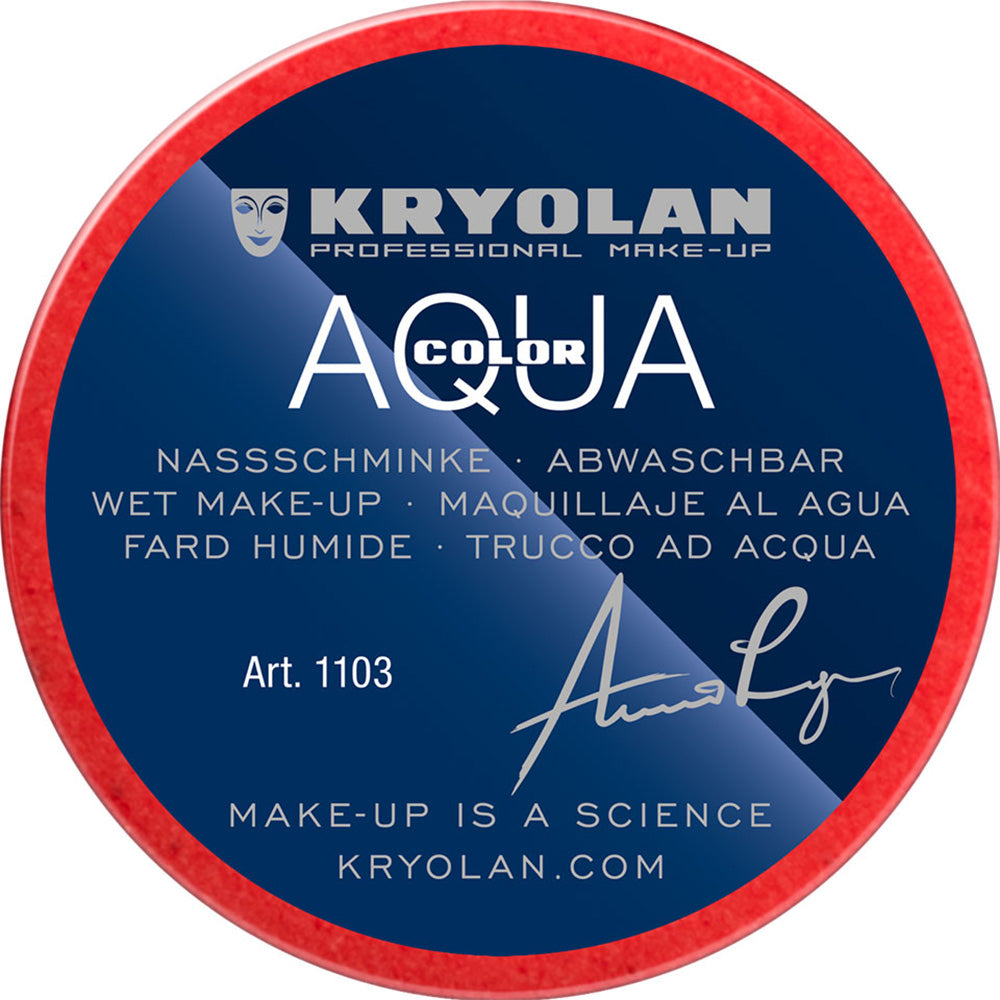 55ml Kryolan Aquacolor 079 Red