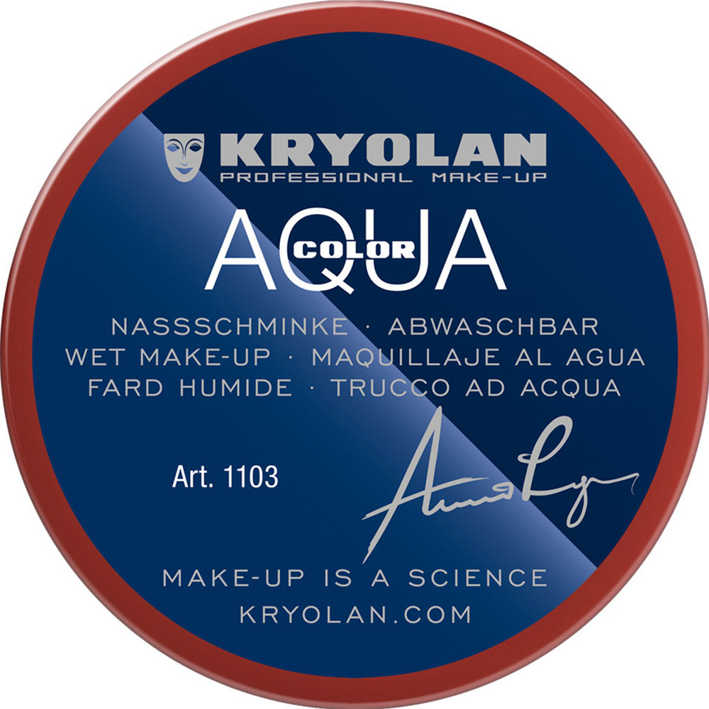 55ml Kryolan Aquacolor 080 Dark Red