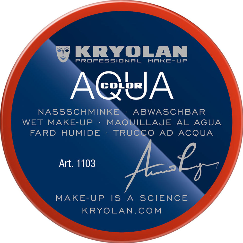 55ml Kryolan Aquacolor 288 Orange