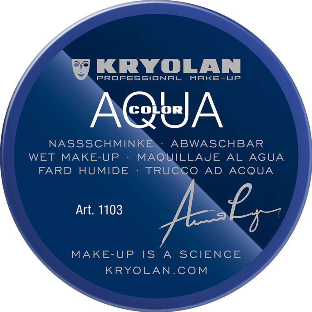 55ml Kryolan Aquacolor 510 Blue