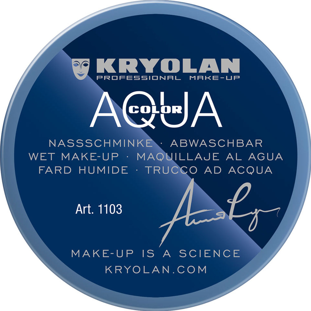 55ml Kryolan Aquacolor B5 Blue