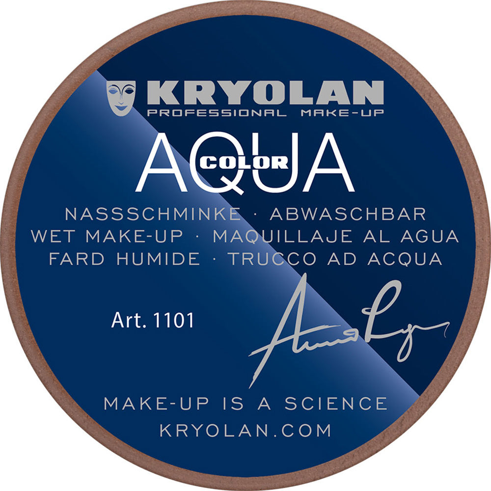 8ml Kryolan Aquacolor  043 Brown